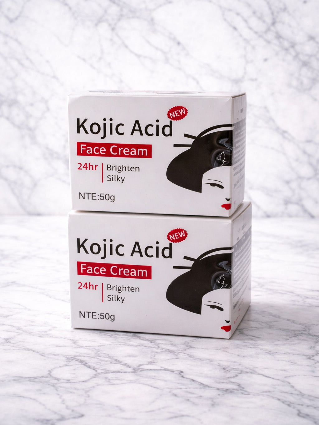 Crema facial kojic acid